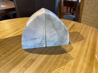 NEW! Arched Marble Book Ends