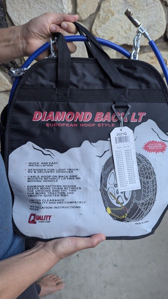 Diamond Back Lt Snow Chains - New