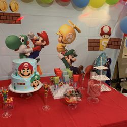 Mario Bross Backdrop