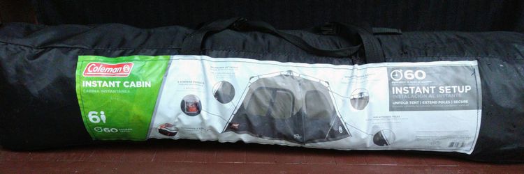 Coleman 6-Person Instant Cabin Tent