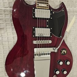 Like NEW 2018 IYV SG Maestro Vibrola Guitar
