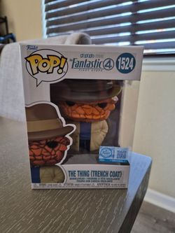 New The Fantastic 4 First Steps The Thing (Trench Coat) Funko Pop