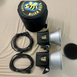 AlienBees Flash Unit 800 Black, 2 Light kit