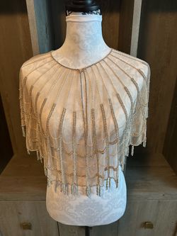 Charming Charlie Beaded Capelet