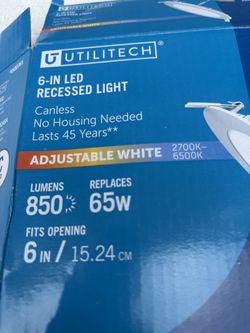 New Ceiling Light. Flat Can