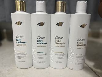 DOVE SHAMPOO AND CONDITIONER 4pk