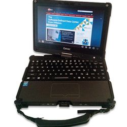 GETAC Rugged Laptop Touchscreen Intel Core i5 8 GB RAM 64 GB SD Wi-Fi & Bluetooth Wireless Windows Professional OS 