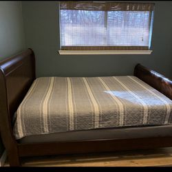 Queen Size Bed Frame and Dresser 