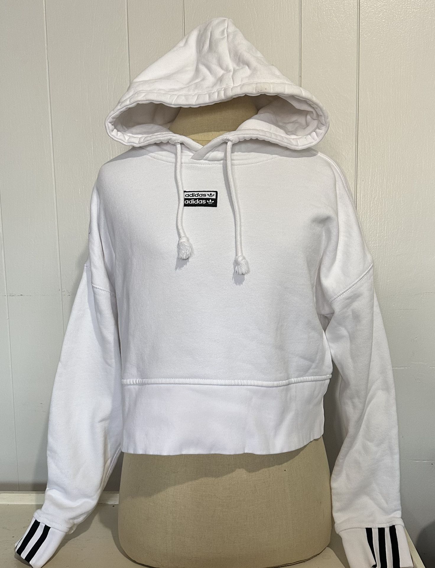 White Hoodie Adidas