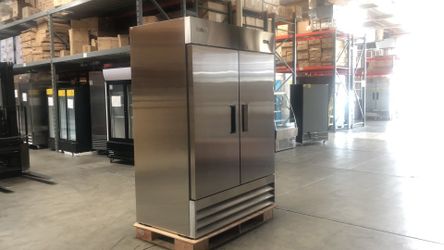 Scratch Dent Commercial 2 Door Restaurant Steel Freezer