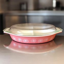 Pink Vintage Pyrex Set 27 Piece Set