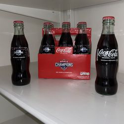 Atlanta Braves World Series Coke Bottle Limited Edition 