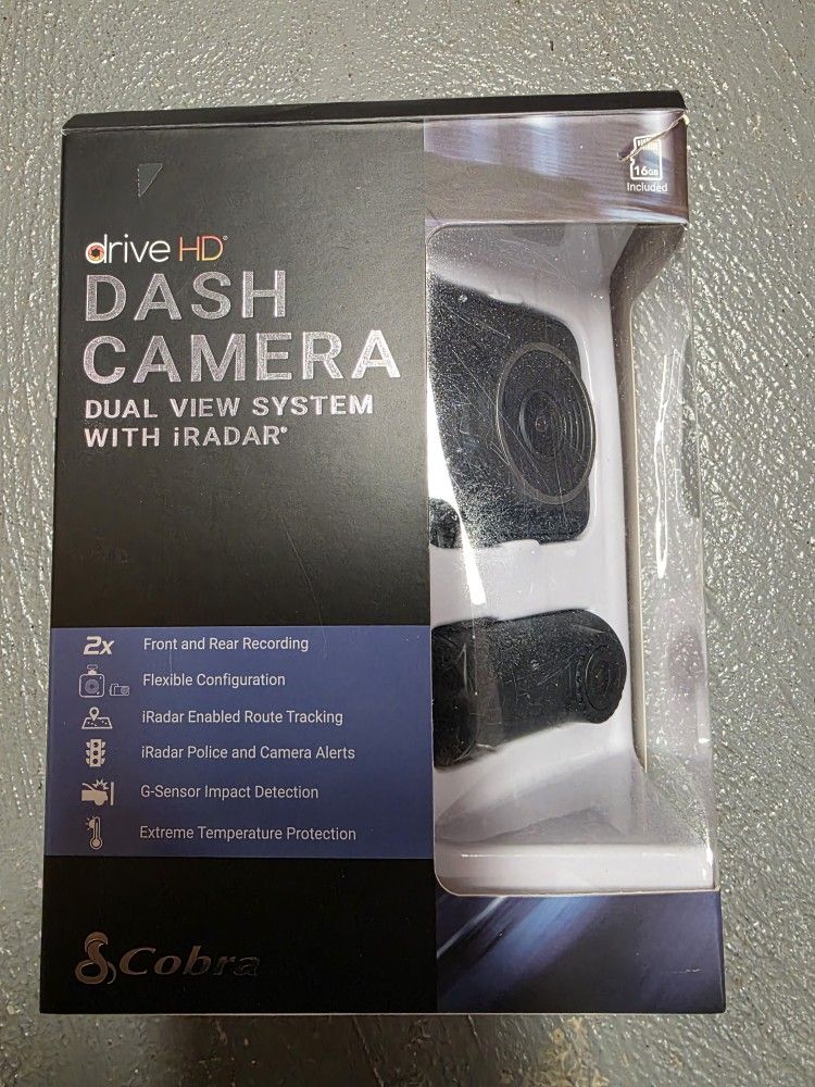 Cobra Dash Cam-Brand New