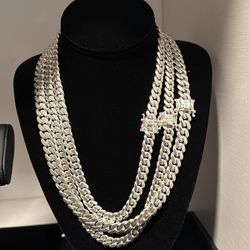 Silver Cuban link
