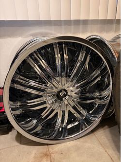 22 inch chrome rims