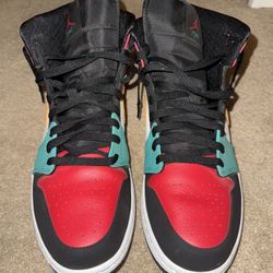 Nike Air Jordan 1 Mid in the "Multicolor"