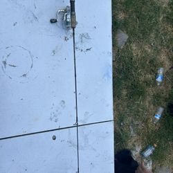 Shakespeare fishing pole with abu garcia reel  