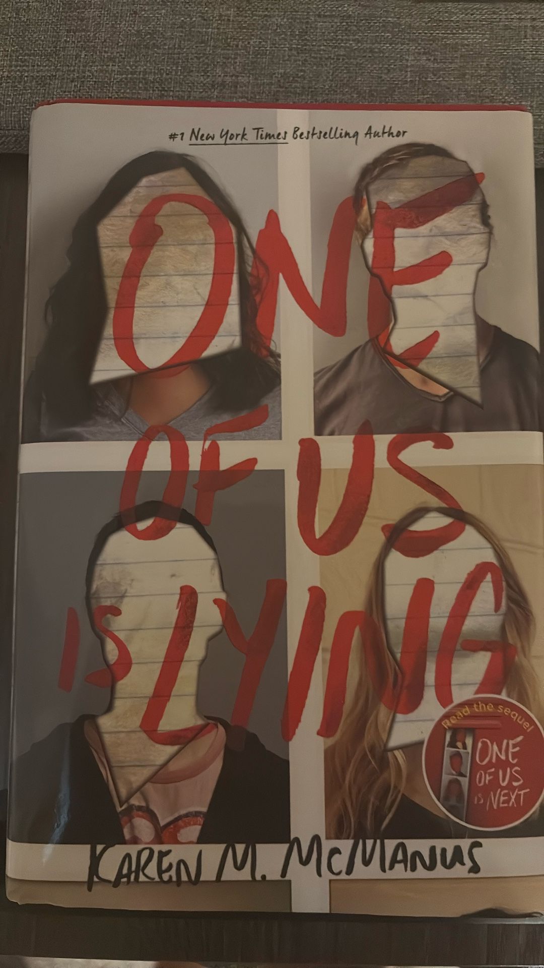 “One Of Us Is Lying” Book