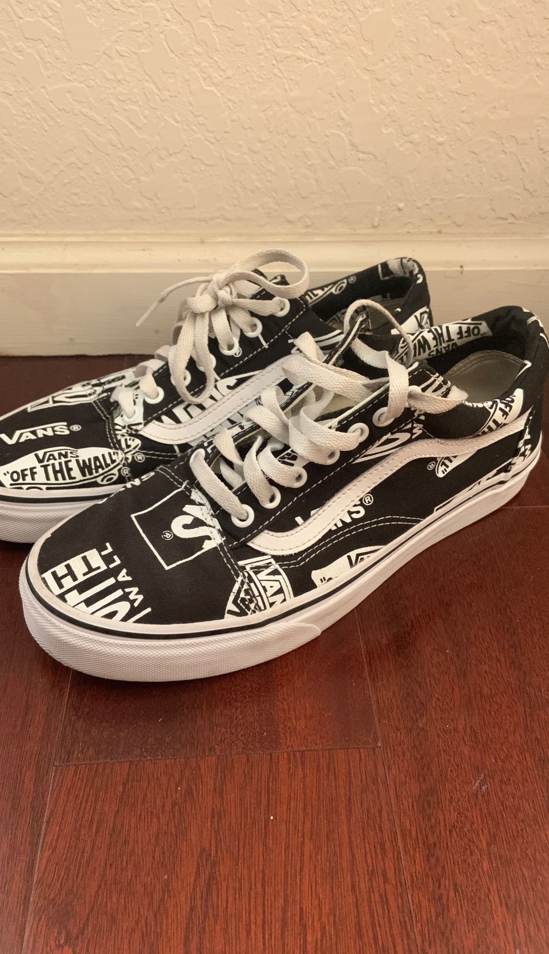 Vans Old School Mixed Logo Black size 8.5