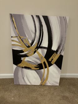 Gold Abstract Painting