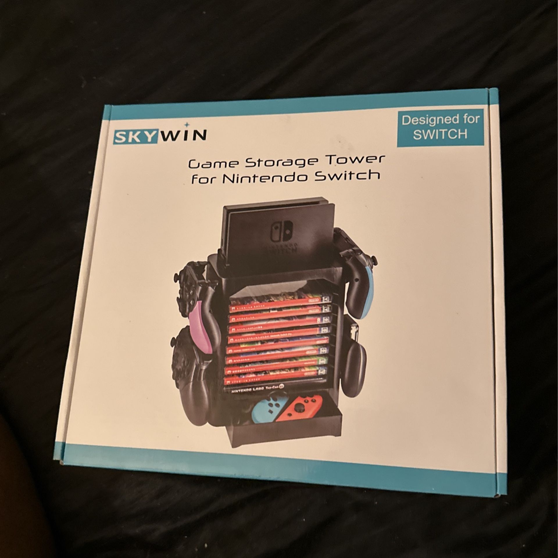 Game Storage Tower For Nintendo Switch