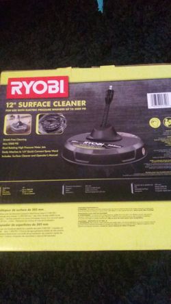 12" Ryobi Surface Cleaner