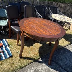 Dining Room Table And Chairs