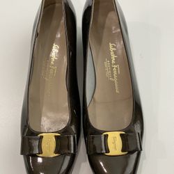 Salvatore Ferragamo Heels Size 11.5 AA