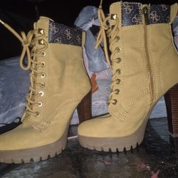 Guess Women High Heels Boots
