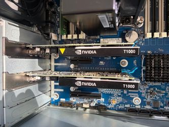 NVIDIA T1000 GPU Cards – Lot of 2