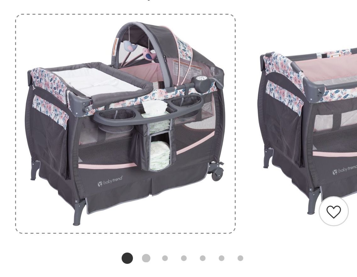 Babytrend Pack N Play Deluxe (Pink)
