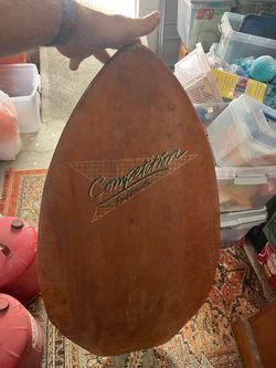 Vintage “competition surfboards” 80’s skim board