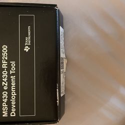 Msp430 eZ430-RF2500, Texas Instruments