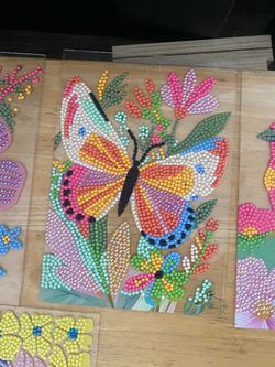 Handmade Diamond Dot Art