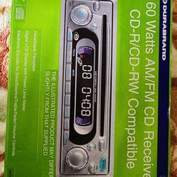 Durabrand 160 Watt Am/Fm CD Car Receiver With Detachable Faceplate 