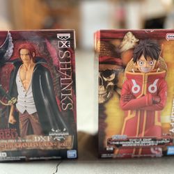 Shanks And Monkey Action Figures 