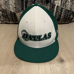 Green Dallas Mavericks Fitted Cap