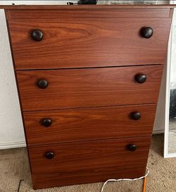 Dark Brown Dresser Chest 4 drawer 2 available $75 each 