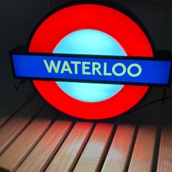 London Underground Light box