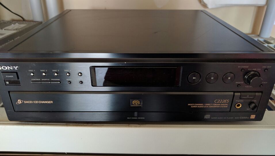Sony SACD Player 222es Multi-channel CD Changer