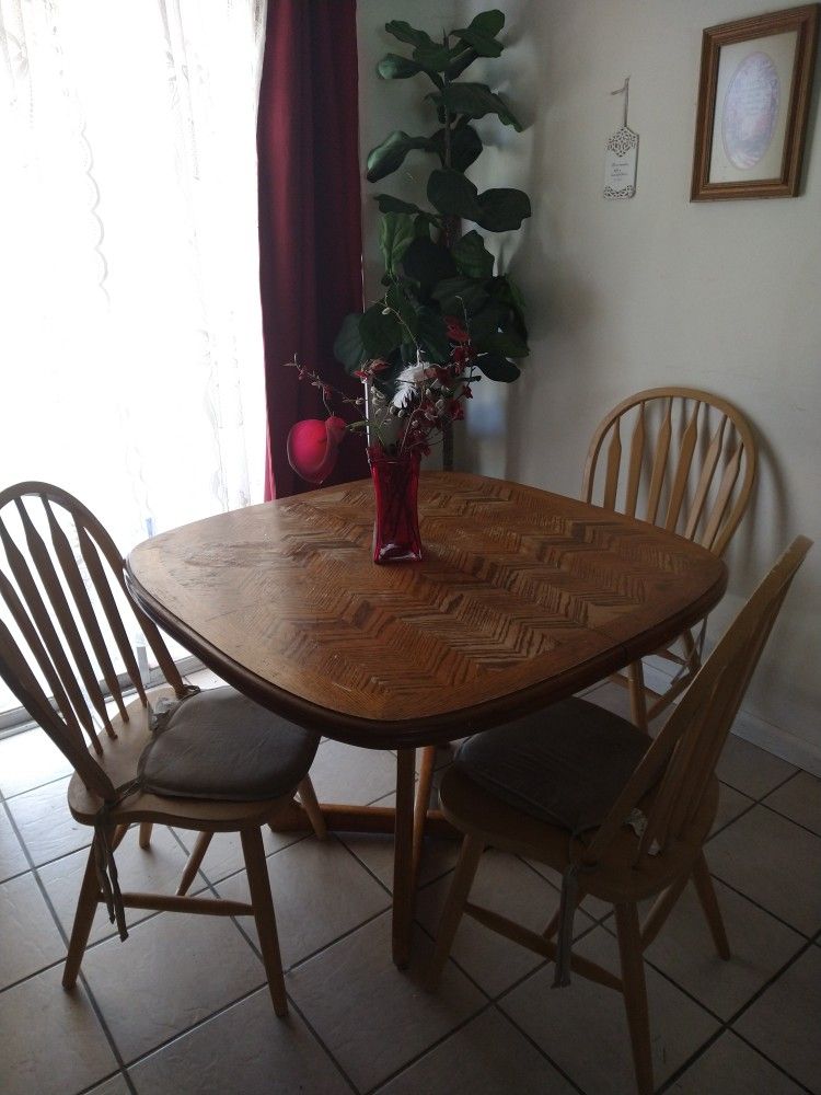 Kitchen table, recliner, Tot Chair, Tv stand