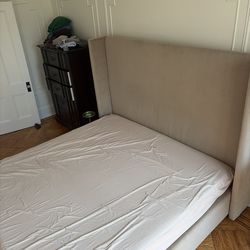 Arhaus king bed frame