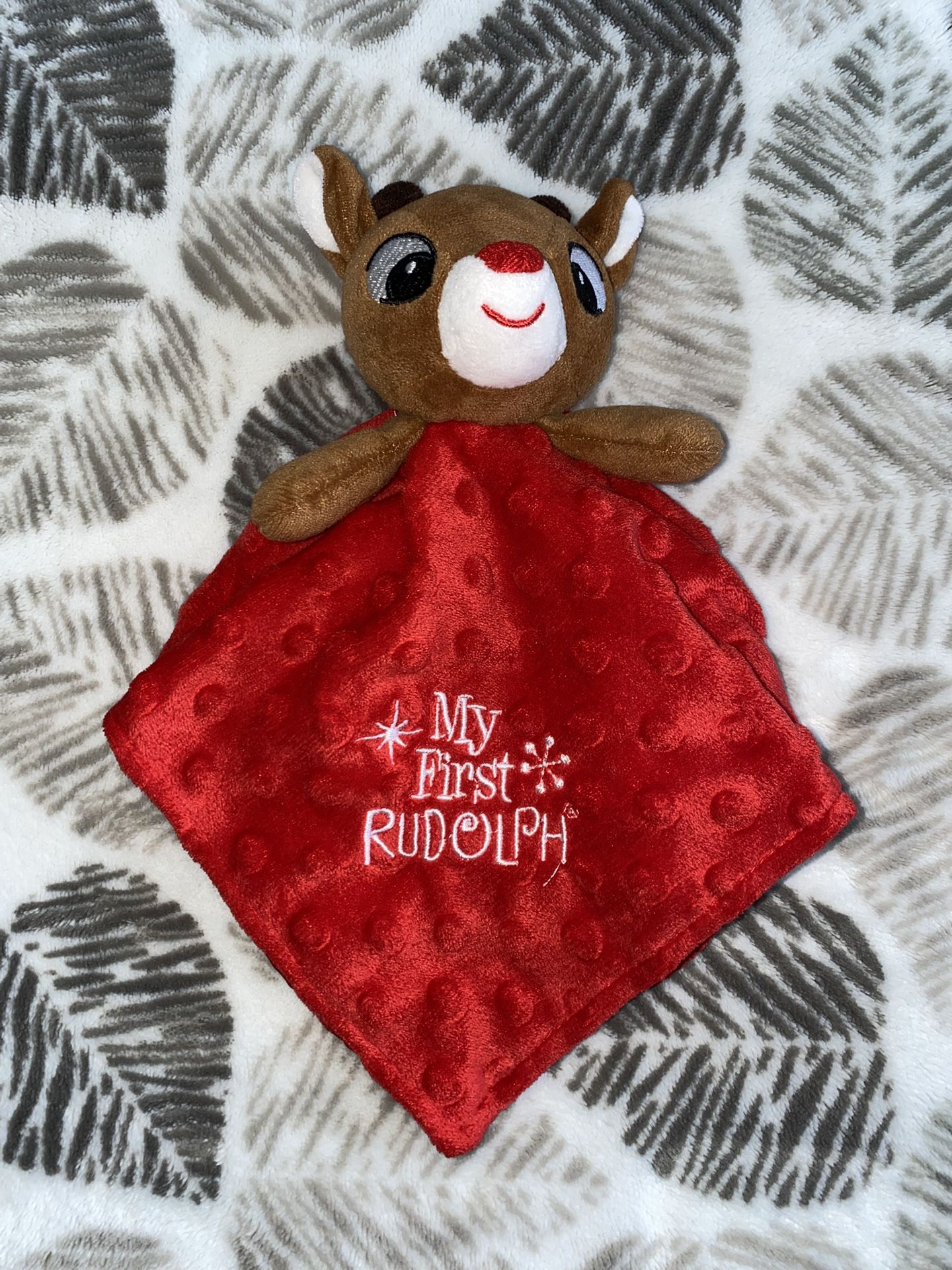 My First Rudolph Snuggle Blanket