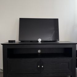 Modern Black Wooden TV Stand / Media Console (TV Not Included) NEED GONE BY Saturday (8/8)