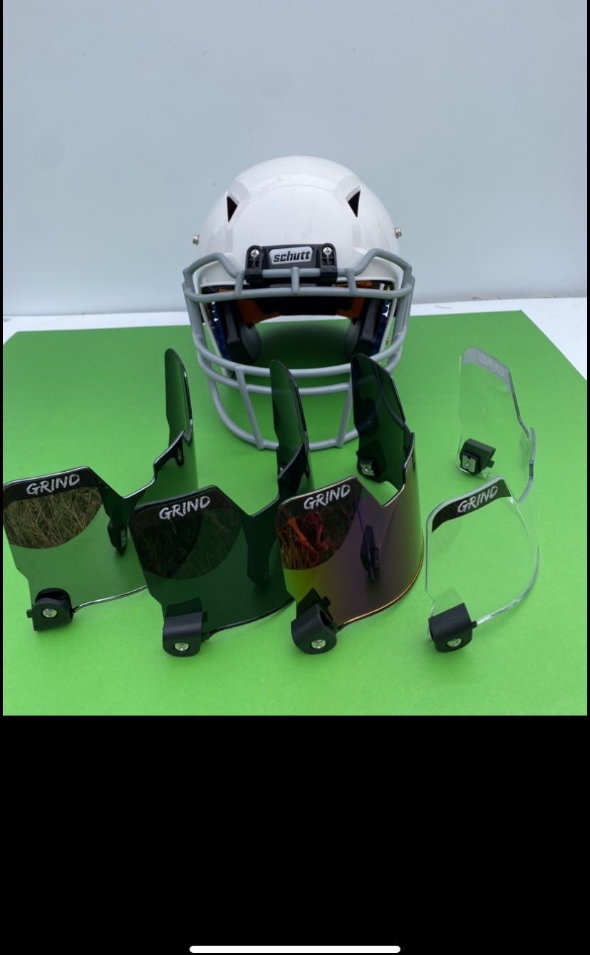 Top Quality Football Visors: New in box: 4 colors: