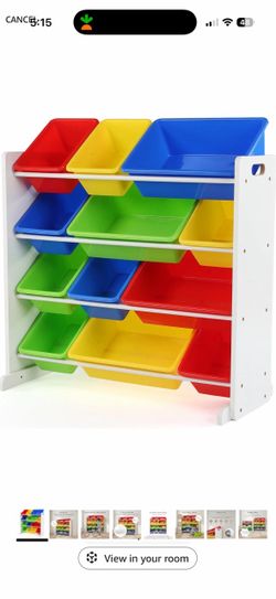 Kids Toy Storage Organizer with 12 Bins