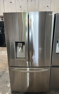 LG 3 Door Stainless Steel Fridge
