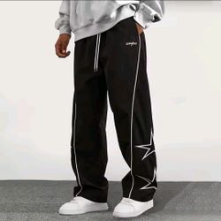 Corduroy Pants Men Clothing Sweatpants Loose Fit Casual Pants Man Baggy Hosen Regular Length Trousers Men Cargo Pants Women