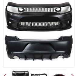 2015-2023 Hellcat Front And Back Bumpers