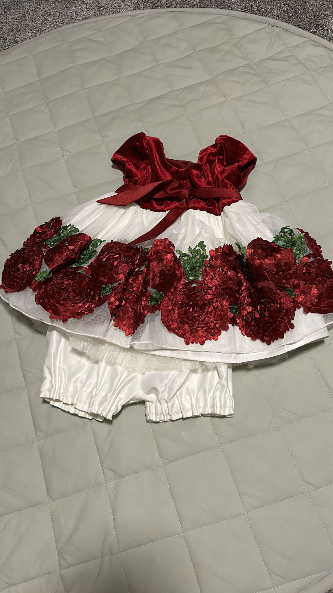 Red Rose Dress